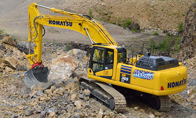 Komatsu grävmaskiner, JR Maskin
